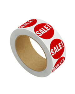 Red Sale Stickers