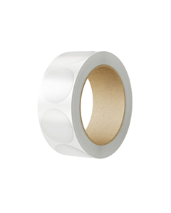 20mm Biodegradable Clear Seal Stickers