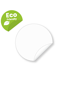 38mm Biodegradable Clear Seal Stickers