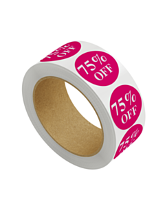 Magenta 75% Off Stickers