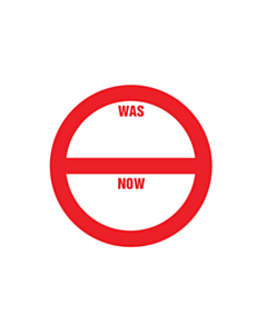Was / Now Sale Stickers