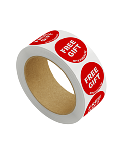 Free Gift Stickers 30mm