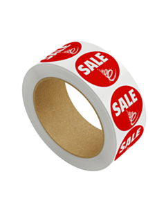Christmas Sale Stickers 30mm
