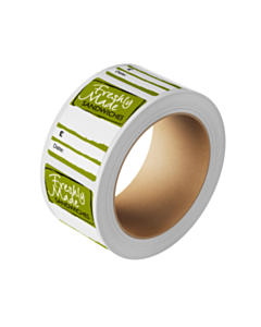 Green Sandwich Labels 50x73mm