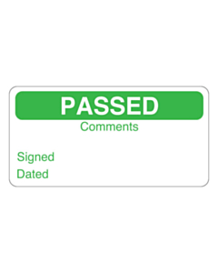 Passed Labels