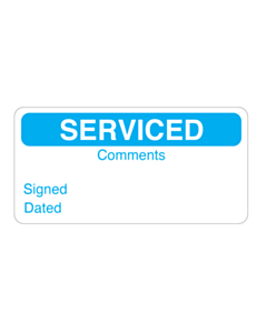 Serviced Labels