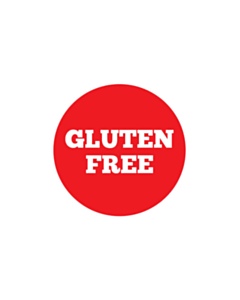 Gluten Free Stickers 30mm