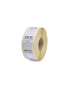 Use By Stickers 25x25mm