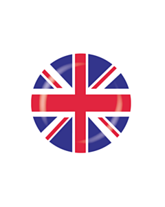 Union Jack Stickers 30mm