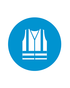 Wear High Visibility Clothing Labels