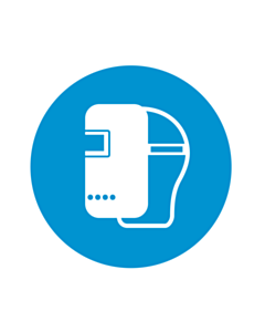Wear a Welding Mask Labels