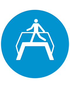 Use Footbridge Labels 100mm