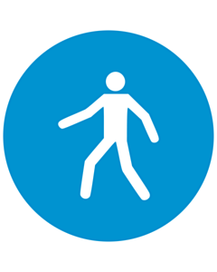 Use This Walkway Labels 100mm
