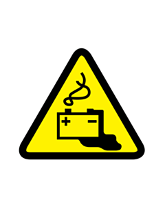 Battery Charging Warning Labels