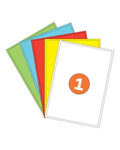 A4 Sheet Labels 1 Label Per Sheet