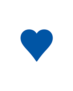 Navy Blue Heart Stickers 15x15mm