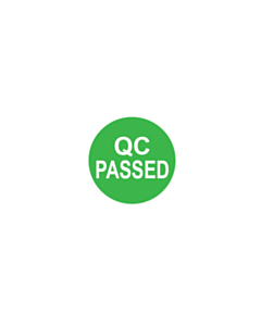 QC Passed Stickers 10mm 