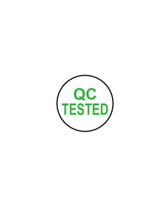QC Tested Stickers 10mm 