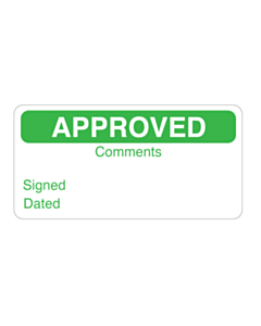 Approved Labels
