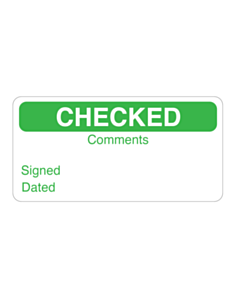 Checked Labels