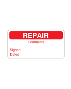 Repair Labels 40x20mm