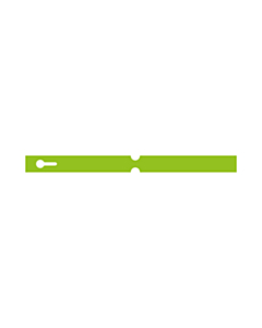 250x20mm Green Self-Tie Loop Lock Labels