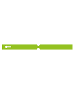 300x20mm Green Self-Tie Loop Lock Labels
