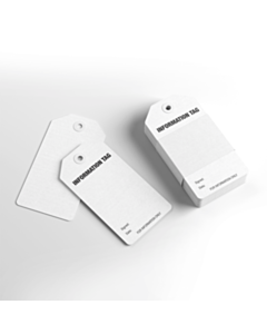 Information Tags 134x67mm