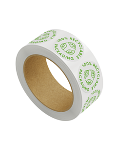 100% Recyclable Packaging Labels