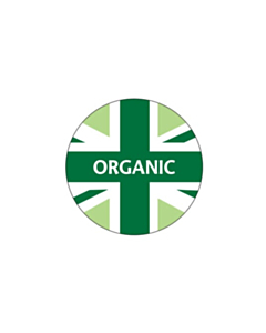 Organic Labels 25mm Permanent