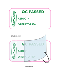 Allisport QC Passed Labels