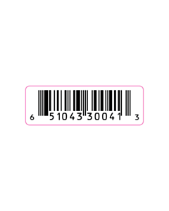 30x10mm Blockout Barcode Labels