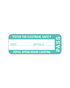 Royal Opera House Lighting Pass Labels