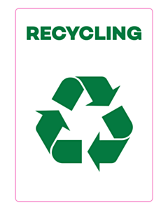 Recycling Bin Labels