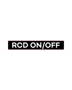 RCD On/Off Labels