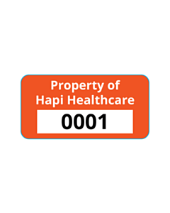 Hapi Healthcare Asset Labels