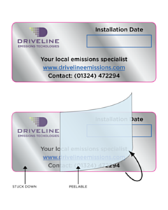 Driveline Emissions Write & Seal Labels