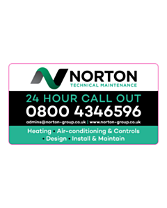 Norton 24 Hour Call Out Labels