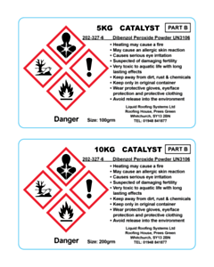 Catalyst Labels - 2 Sorts