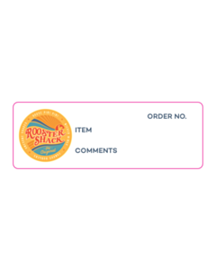 Rooster Shack Labels