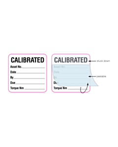 Write & Seal Calibrated Labels