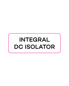 Integral DC Isolator Labels