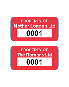 Mother London Asset Labels