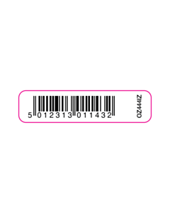 46x11mm Barcode Labels
