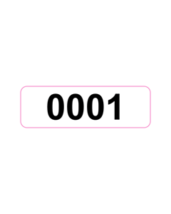 41x13mm Tamper Proof Stickers