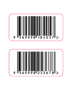 40x20mm Barcode Labels - 2 Sorts