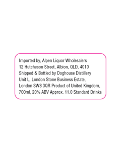 Doghouse Distillery Labels
