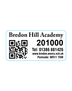Bredon Hill Academy Asset Labels