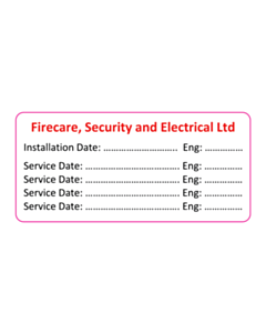 Firecare, Security & Electrical Labels
