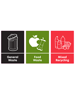 Waste Labels - 3 Sorts